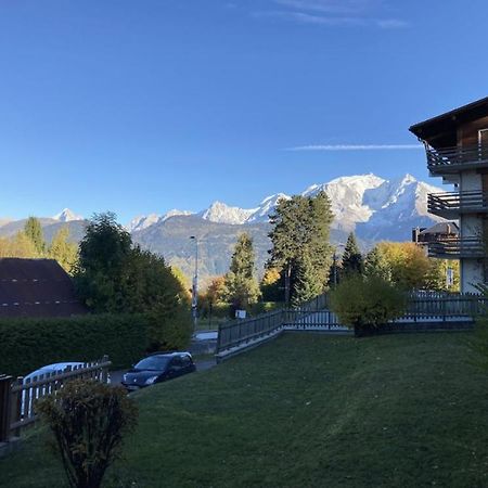 Appartamento La Marmotte: Vue Mont Blanc, Terrasse, Parking Combloux Esterno foto